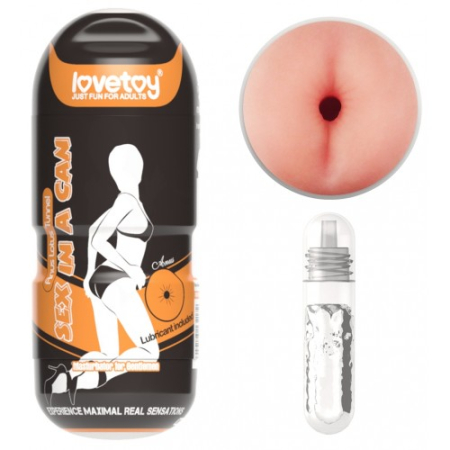 Мастурбатор попка в колбе Sex In A Can Anus Lotus Tunnel