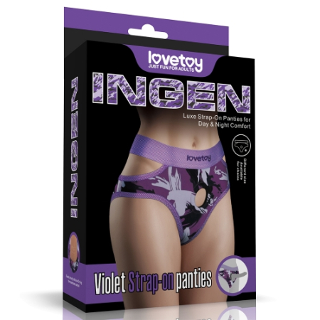 Трусики для страпона INGEN Violet XS/S