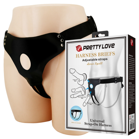 Трусики для страпона Pretty Love Harness Briefs Love Spell