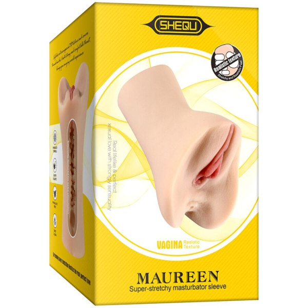 Реалистичный мастурбатор вагина и анус Maureen