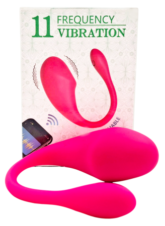 Виброяйцо с управлением от смартфона 11 Frequency Vibration