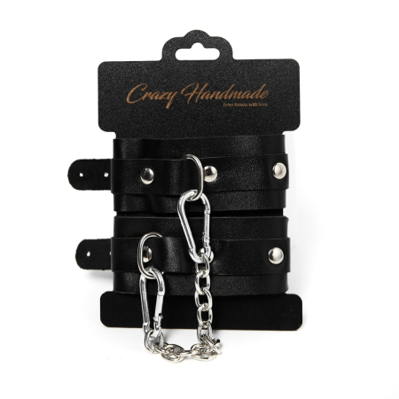 Наручники однослойные скругленные Crazy Handmade