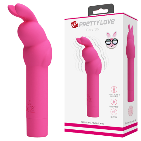 Мини-вибратор Pretty Love Gerardo розовый
